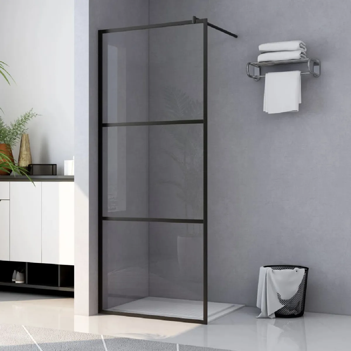 Vidaxl Paroi de douche 90x195 cm Minimaliste - Facile à nettoyer