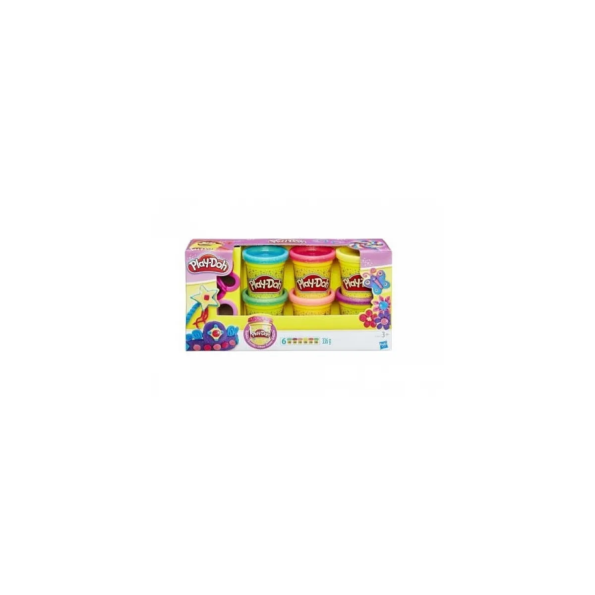 PLAY DOH Pâte à paillettes