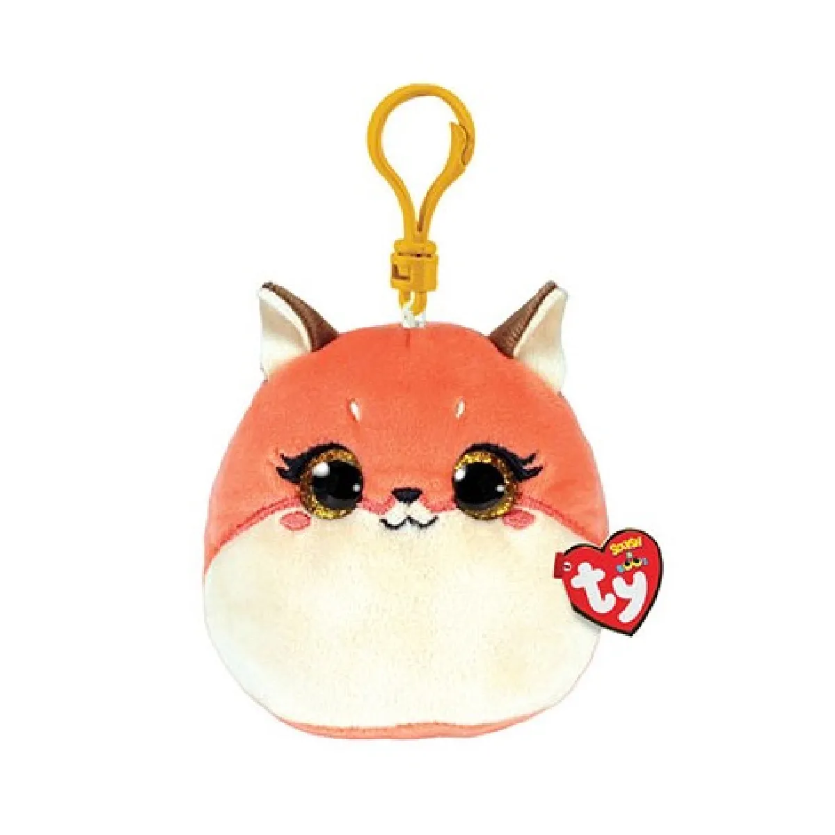 Ty Peluche Squish A Boos Clip Roxie Le Renard - Image 2