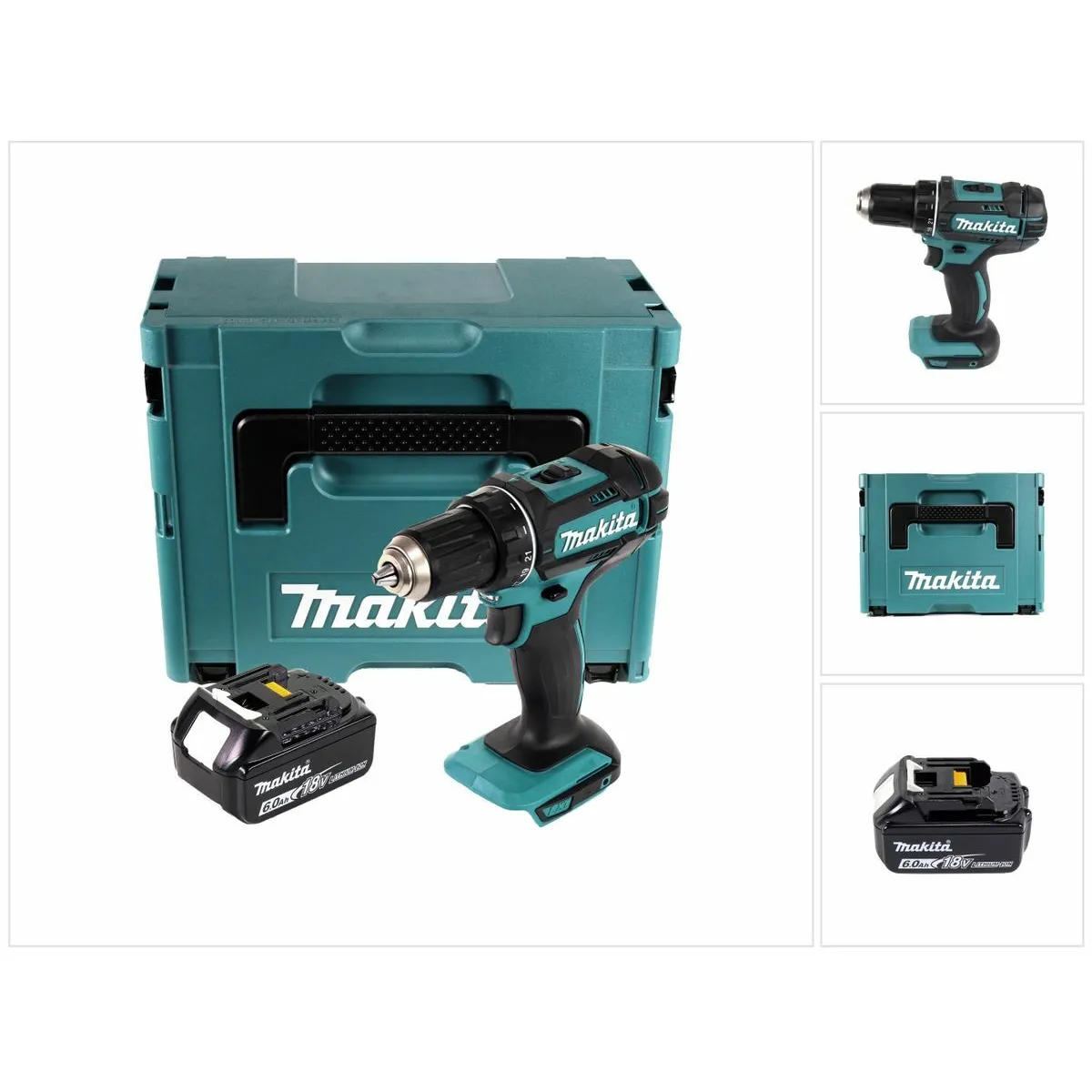 Makita DDF 482 RFJ - vue 4