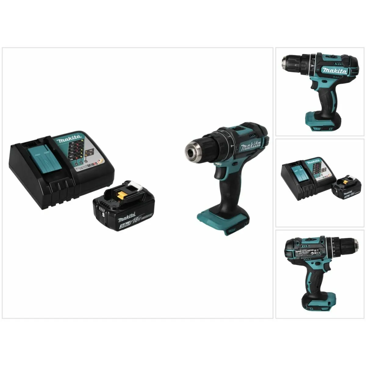 Makita DHP 482 RF1 - vue 2