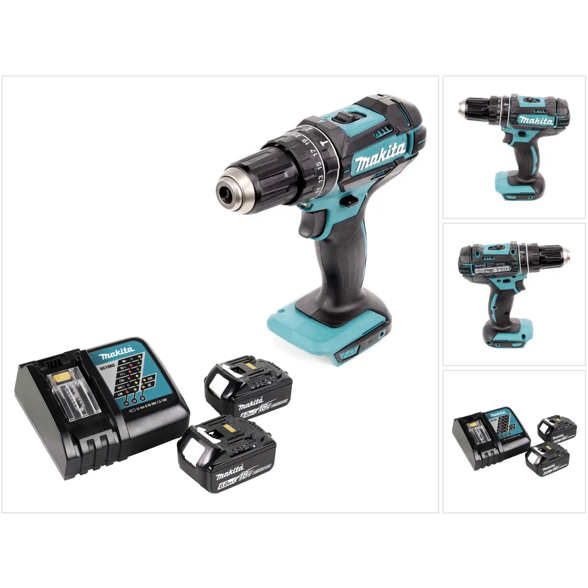 Makita DHP 482 RF - vue 4