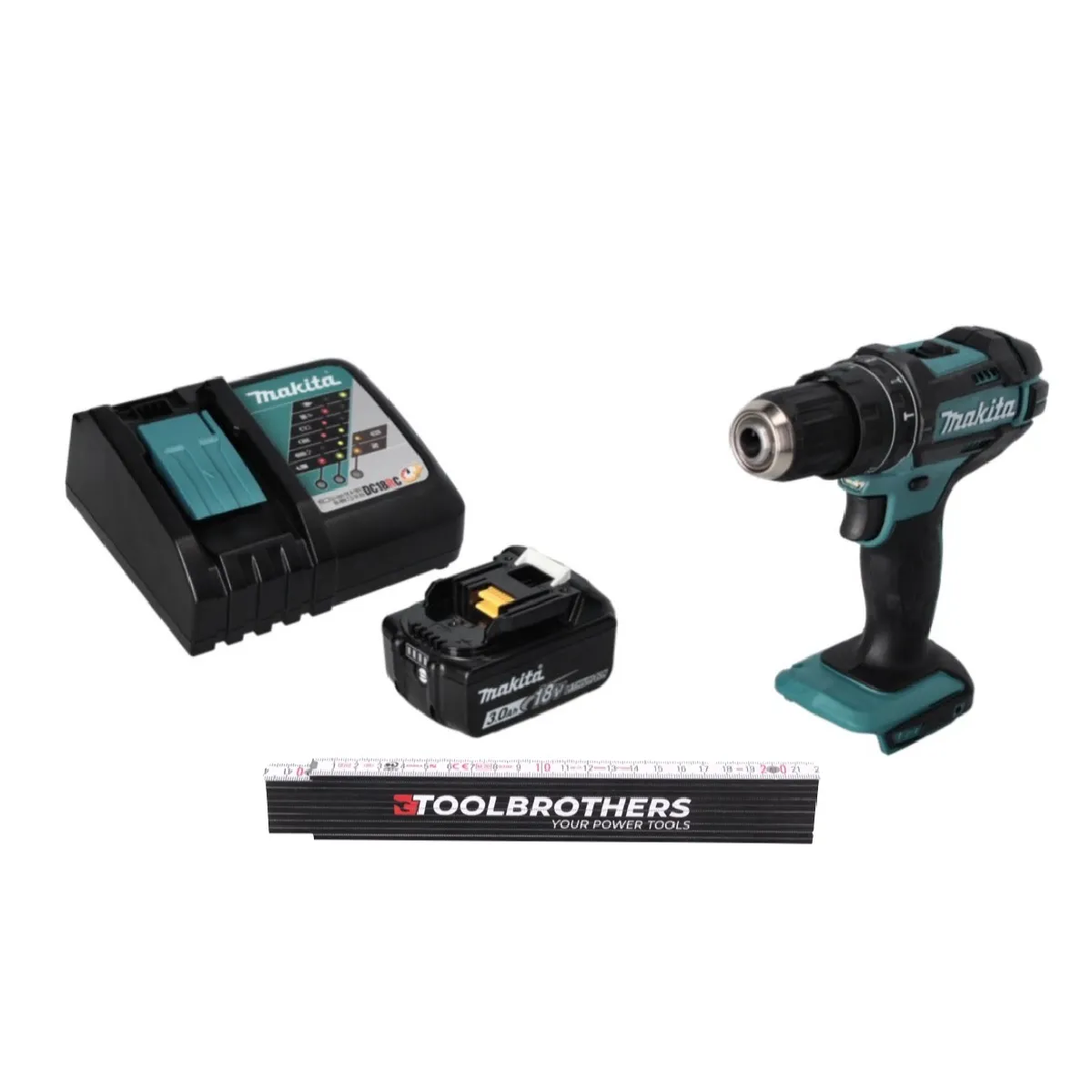 Makita DHP 482 RF1 - vue 3