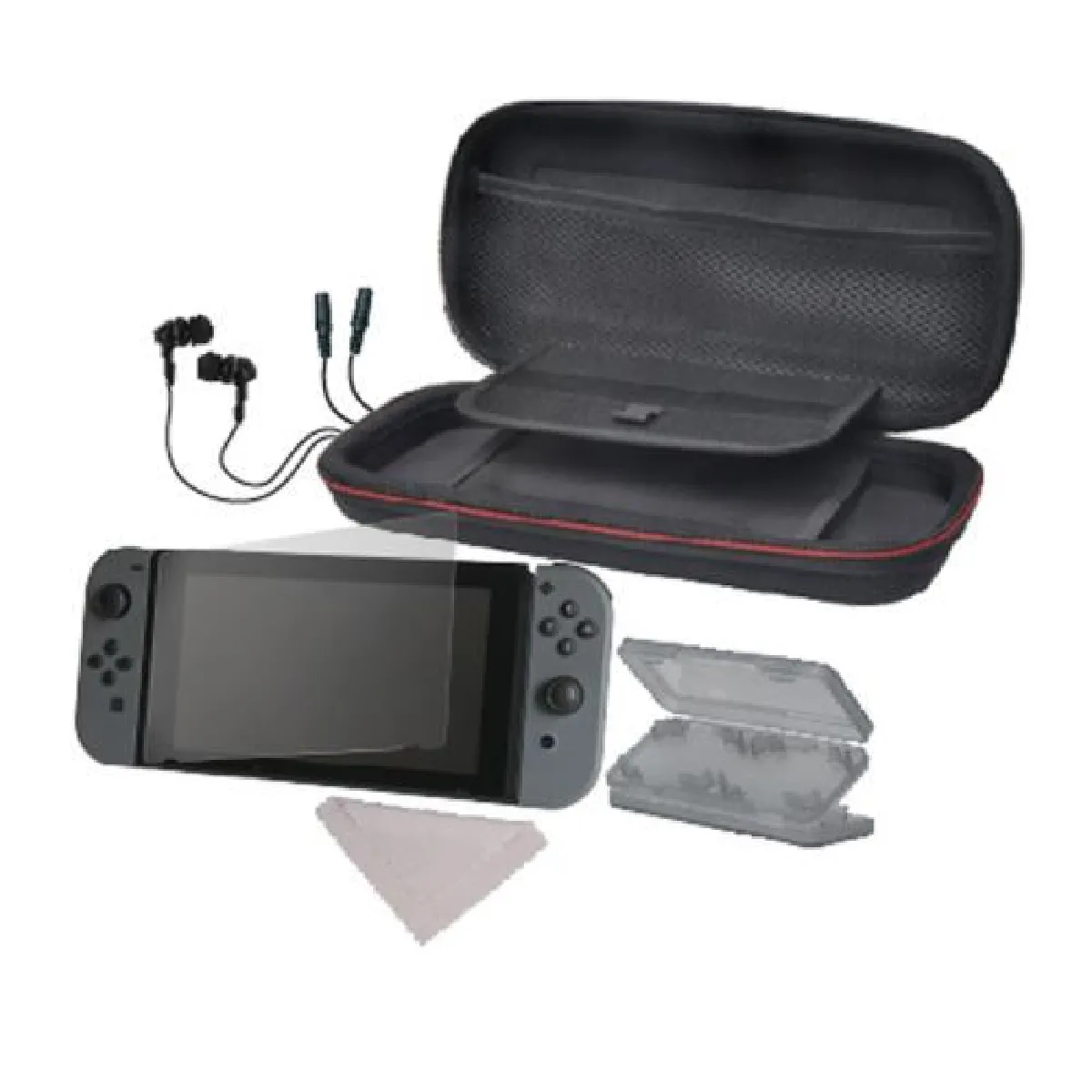 Alpha Omega Players - Starter Pack 6-en-1 pour Nintendo Switch - Noir - Image 2