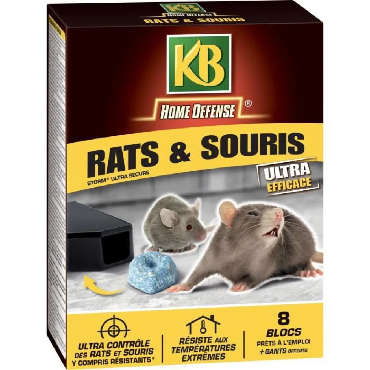 Non Communiqué Kb Piege Rats Et Souris - 200 Gr - Image 2