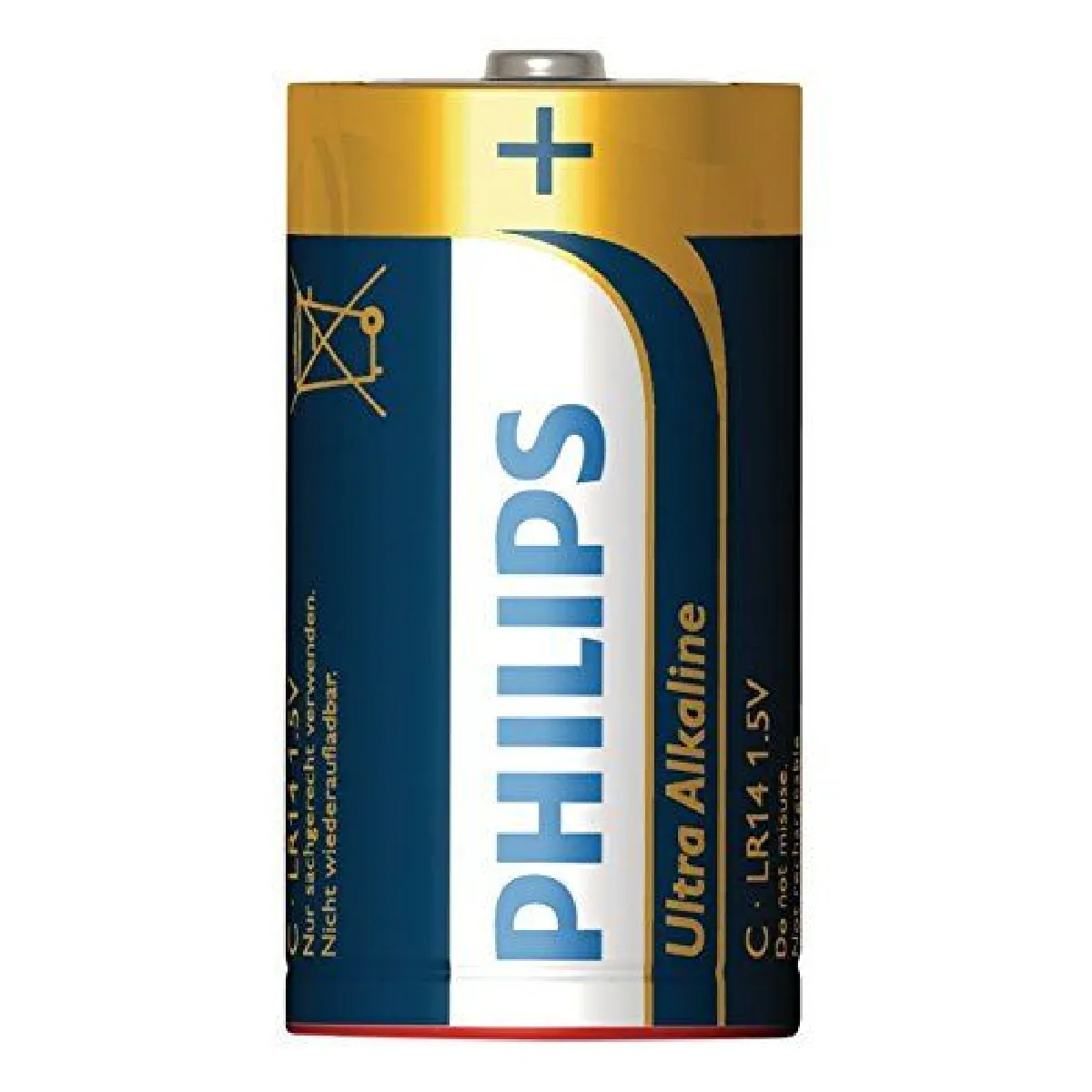 Philips LR14E2B10 Piles Alcalines CLR14