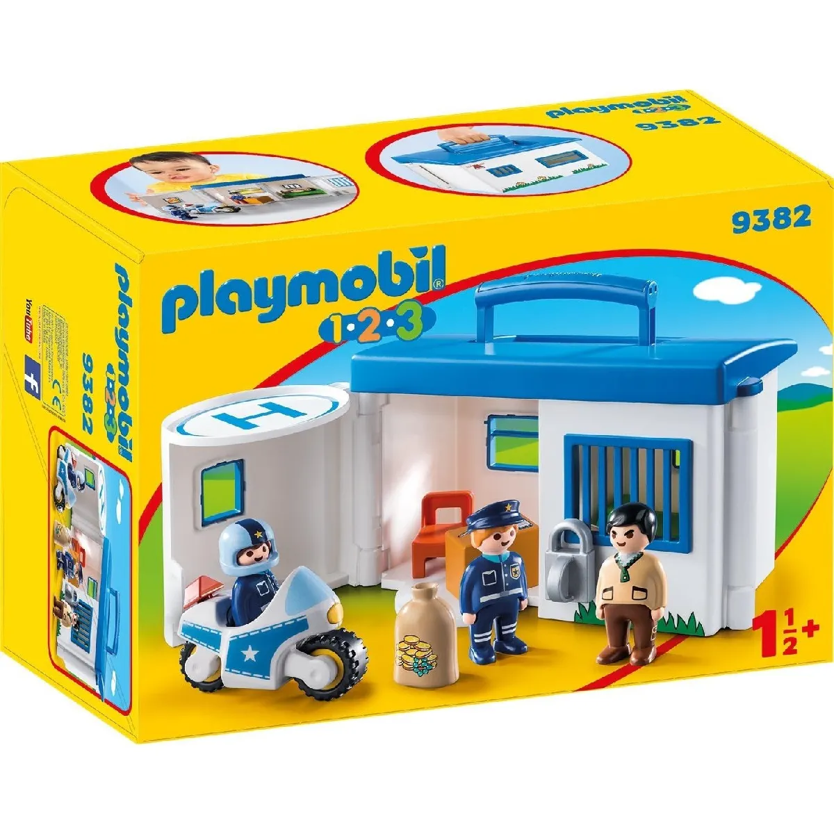 Playmobil Commissariat de police transportable