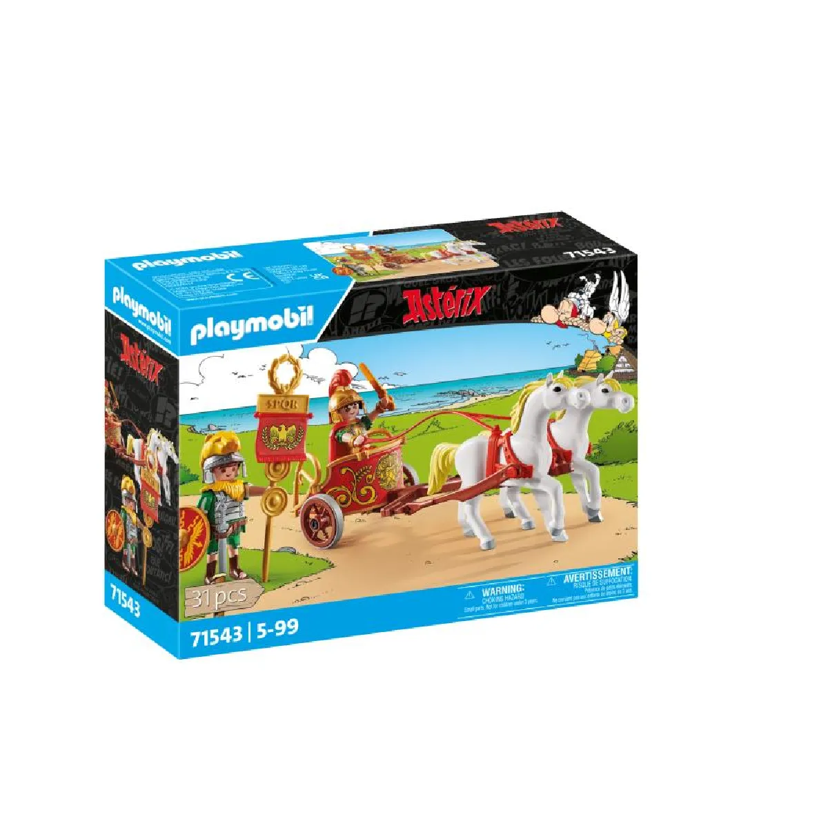 Playmobil 71543 César avec char Playmobil 71543 César avec char
