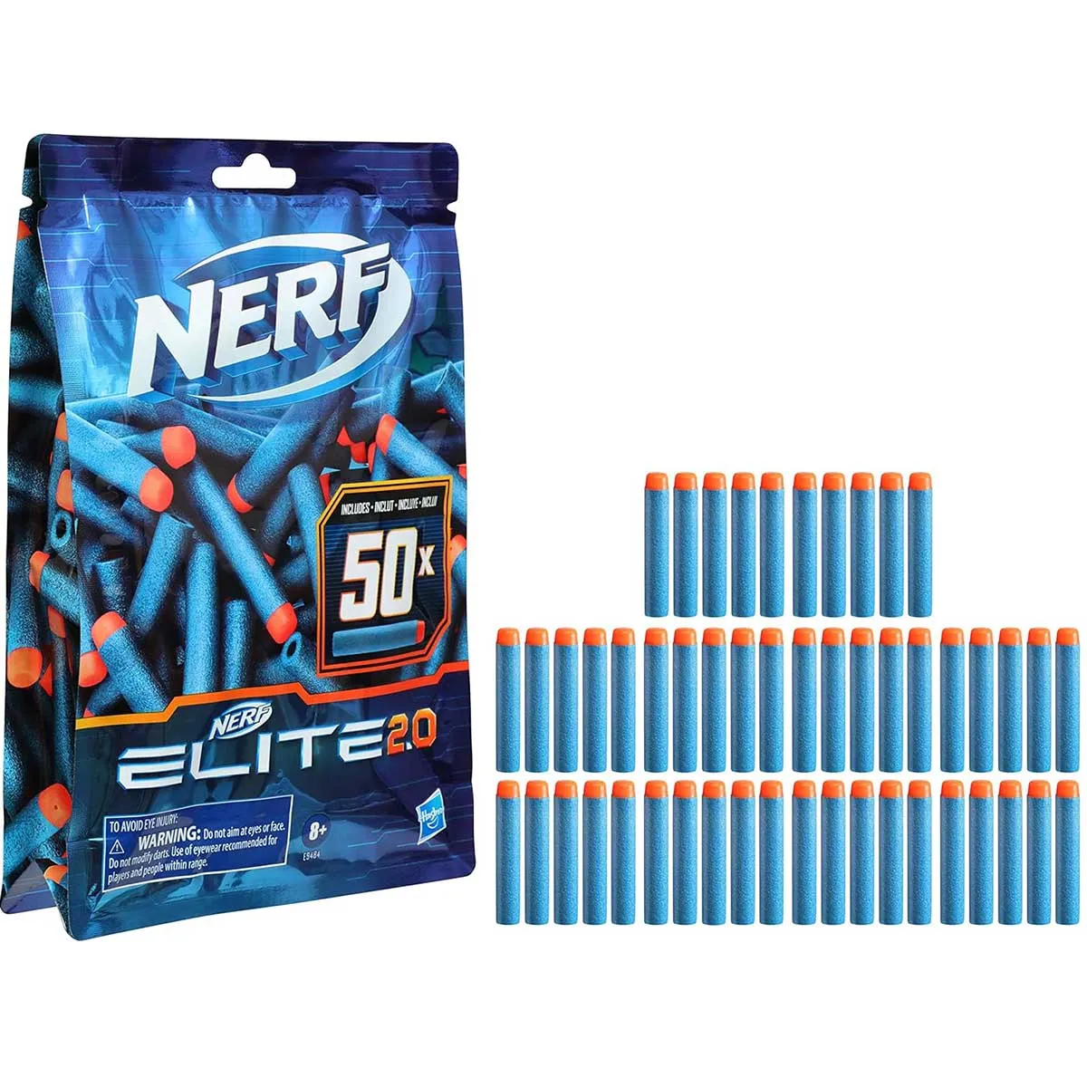 Recharge Fléchettes Elite Nerf Le Paquet De 50 Fléchettes - vue 7