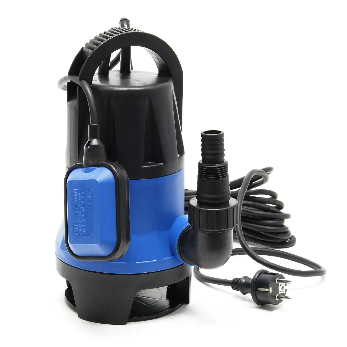 Comparer les prix de Pompe submersible pour eaux usées 400 watts 7500l/h jardin puits drainage évacuation bleu 16_0000624