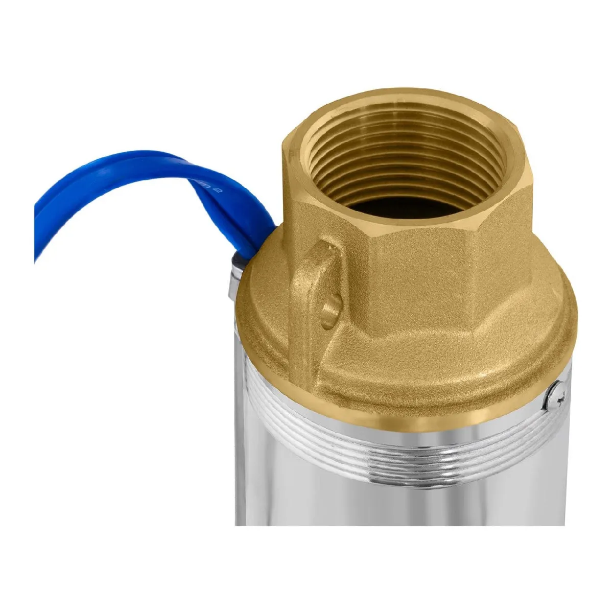 Comparer les prix de Pompe immergée pompe de puits submersible refoulement - 3 800 L/h - 550 Watts - acier inoxydable 14_0002966