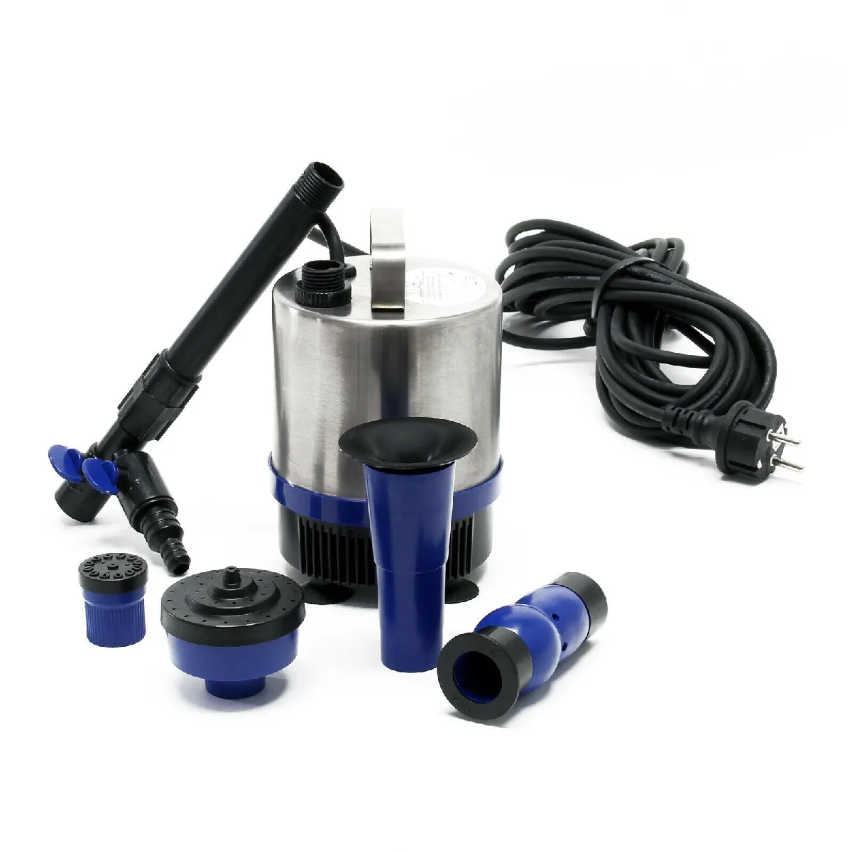 Meilleurs prix pour Pompe fontaine en acier inoxydable 50 watts 1750 litres par heure avec 3 accessoires 16_0002898