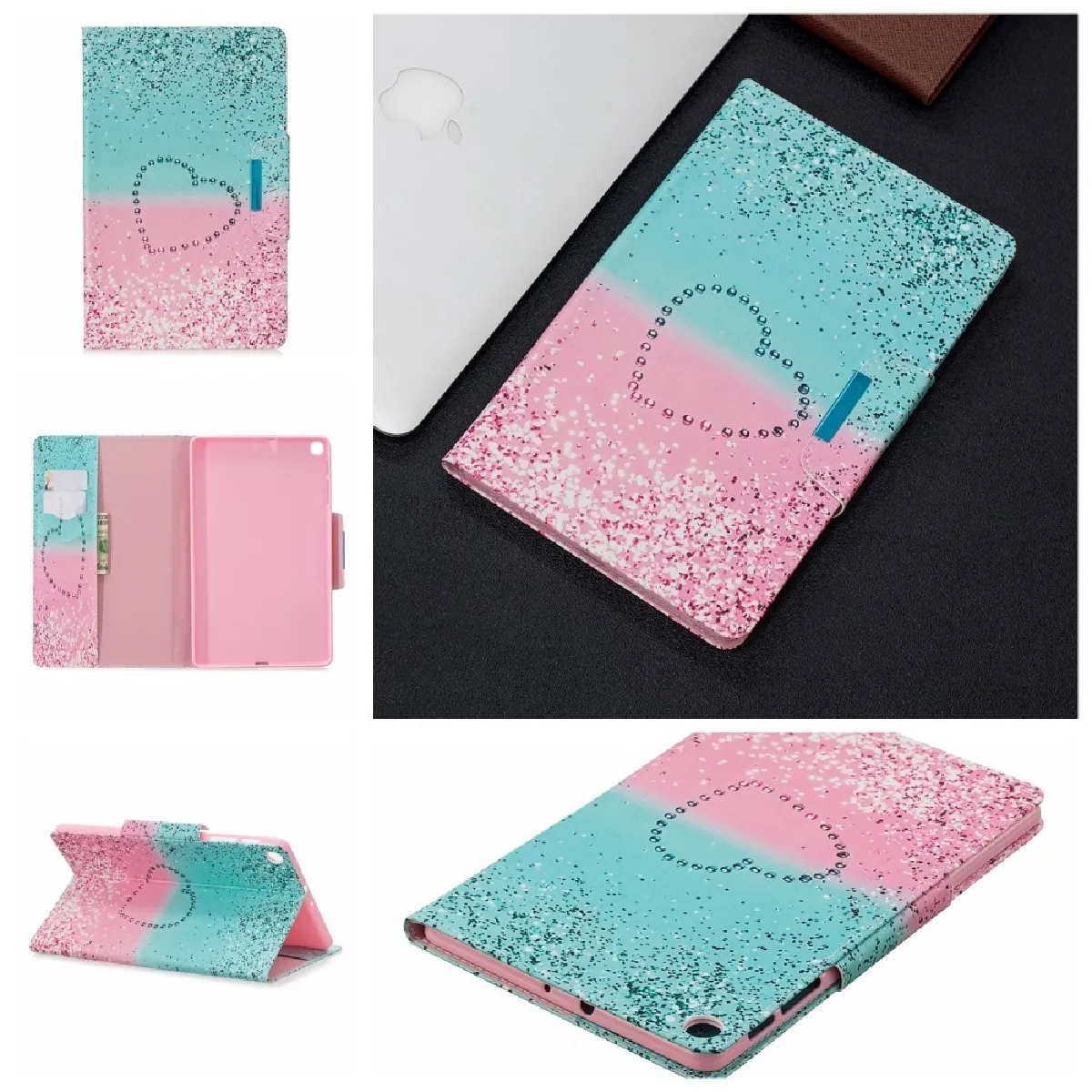 Générique Étui Portefeuille Pour Samsung Galaxy Tab A 10.1 (2019)