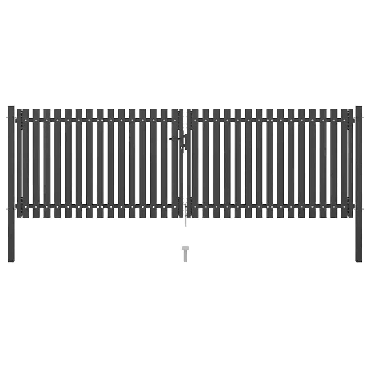 vidaXL Portail jardin