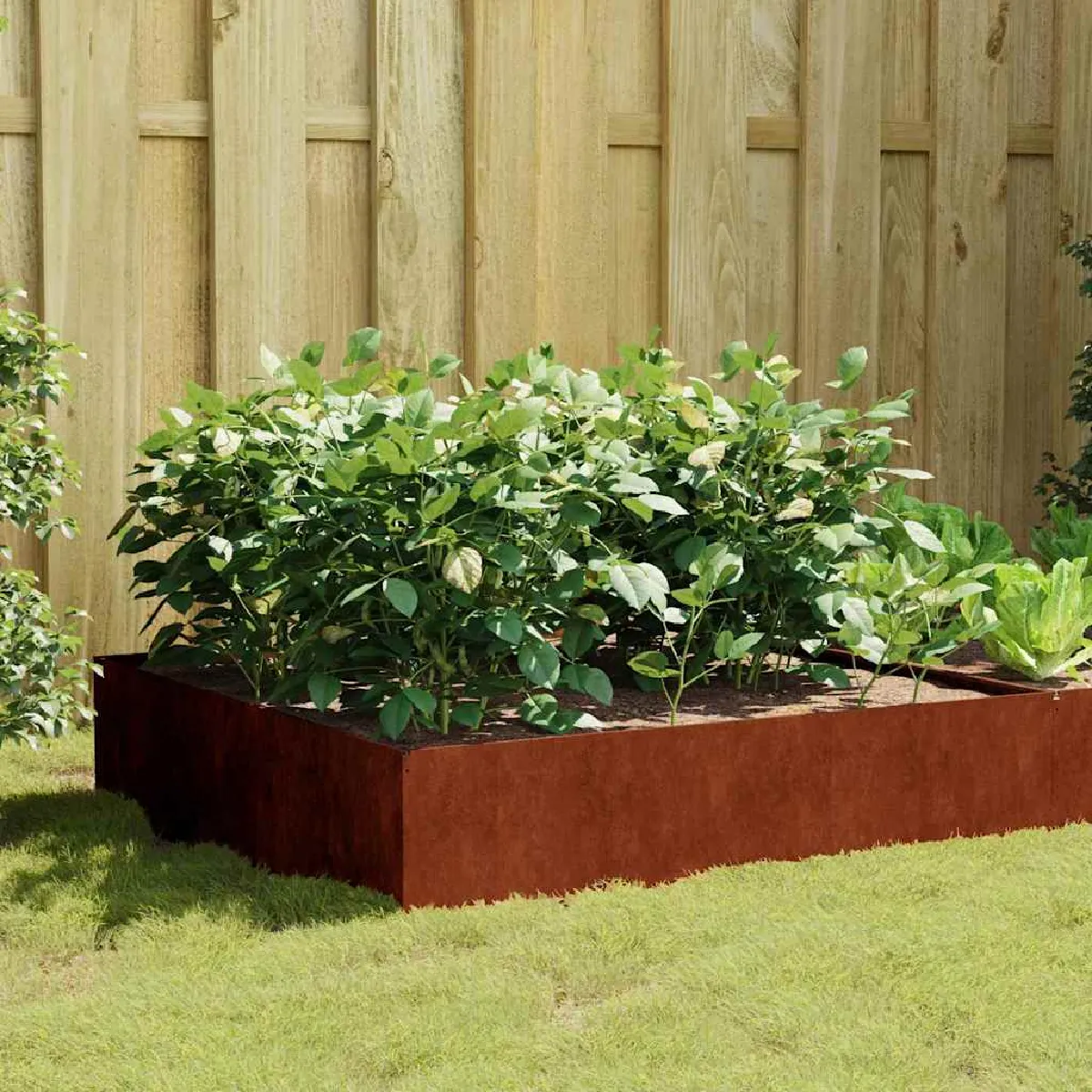 VIDAXL - Jardinière Surélevée - Bac à Fleurs - Marron - 824516 - Image 3