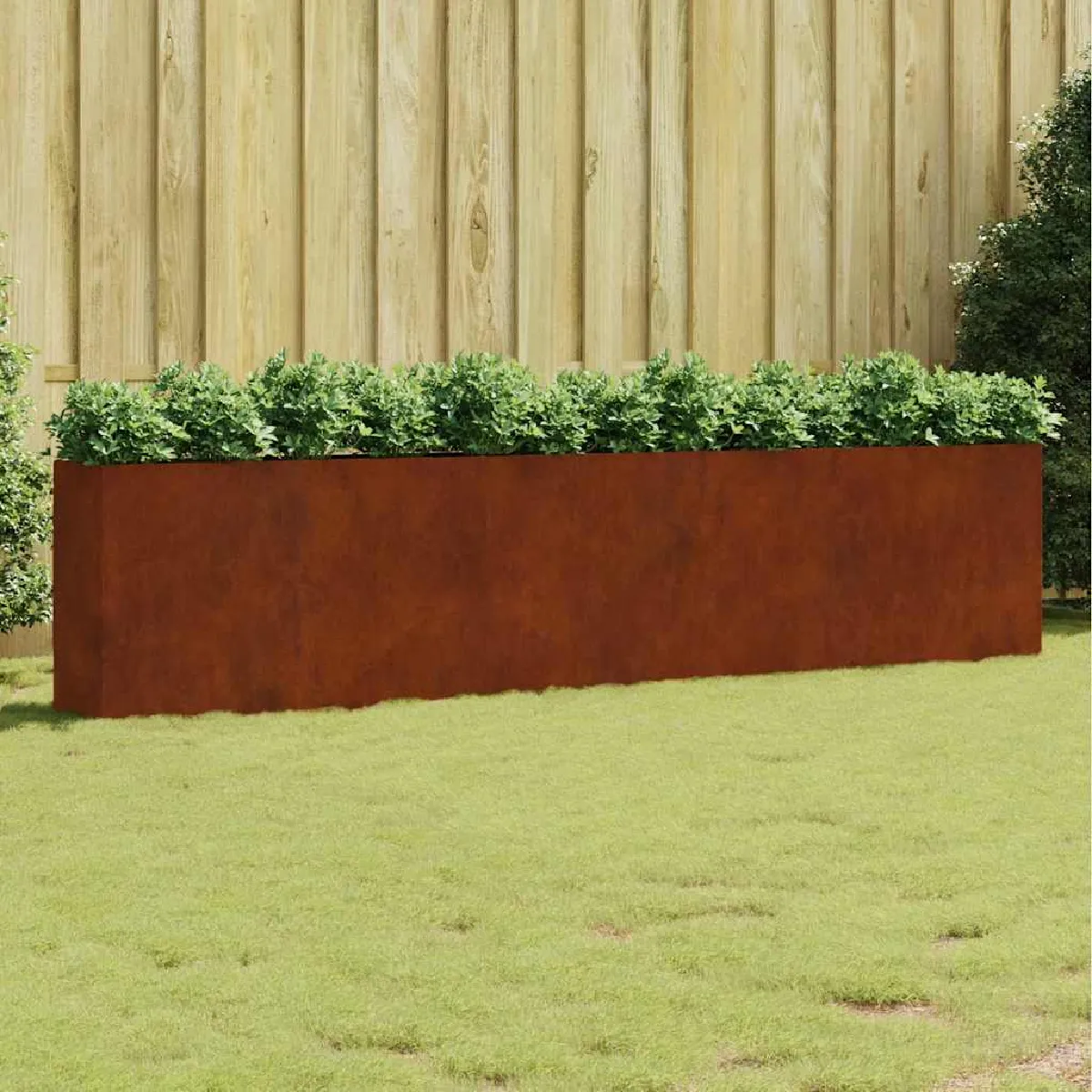 vidaXL Lit surélevé de jardin Acier corten - vue 4