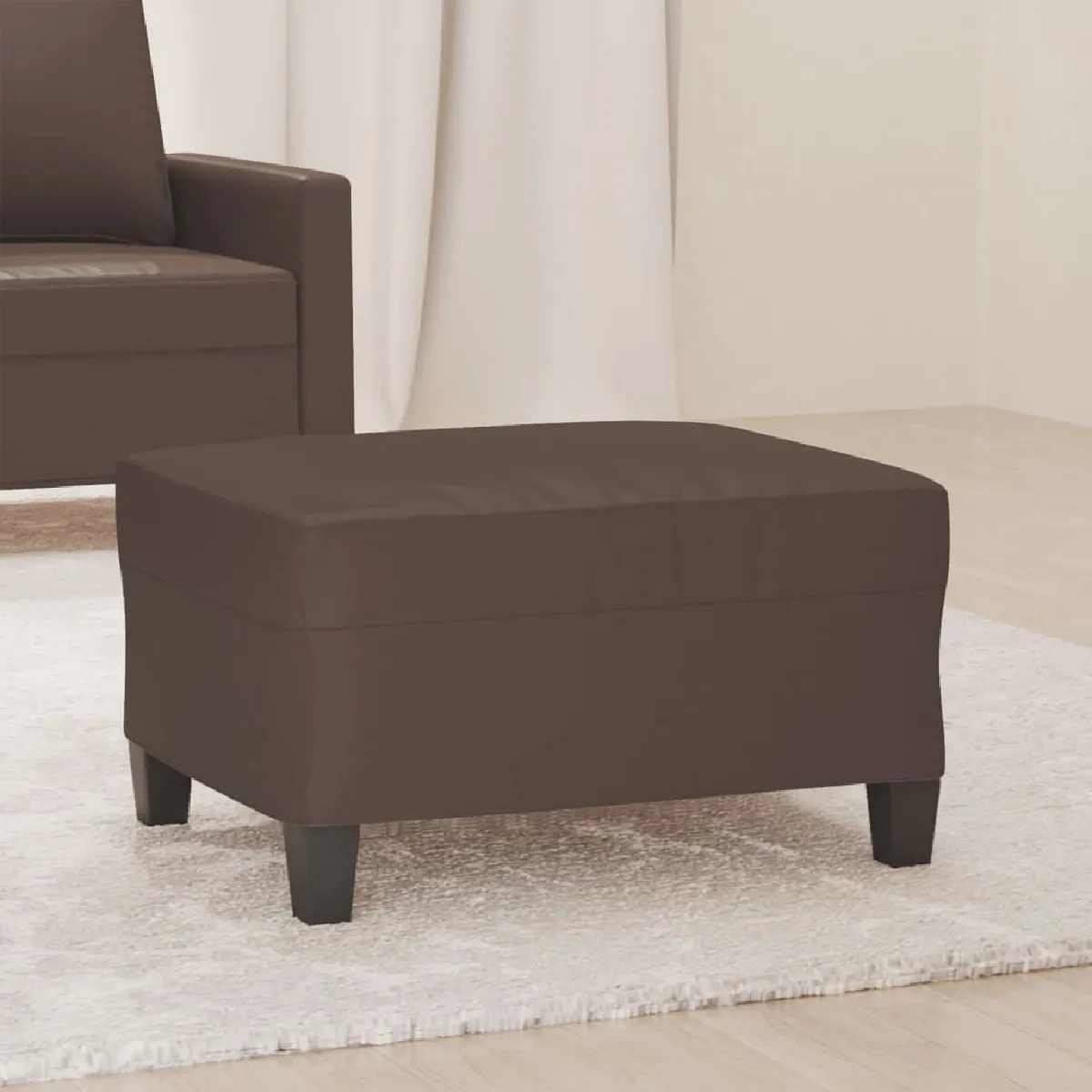 VIDAXL - Tabouret - 70x55x41 cm - Marron - Image 2