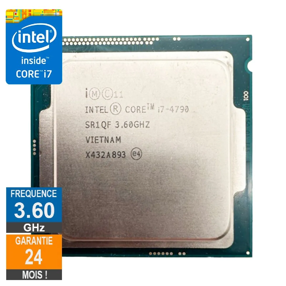 Procesador Intel Haswell Core i7-4770 K/zócalo de 4 núcleos de 3,50 GHz