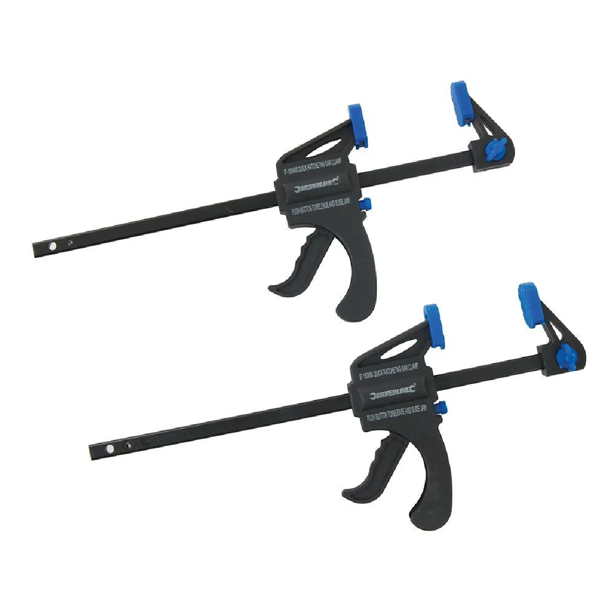 Silverline Mini presses rapides, lot de 2