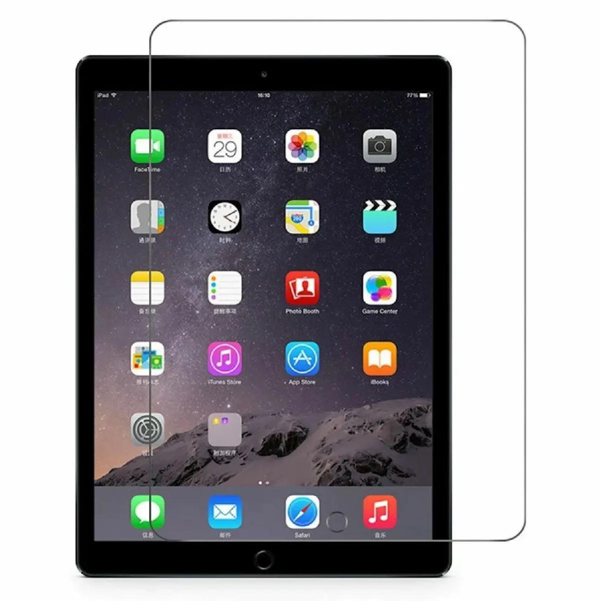 Ilike Protection D'écran En Verre Trempé 2.5D Edge - 10,5