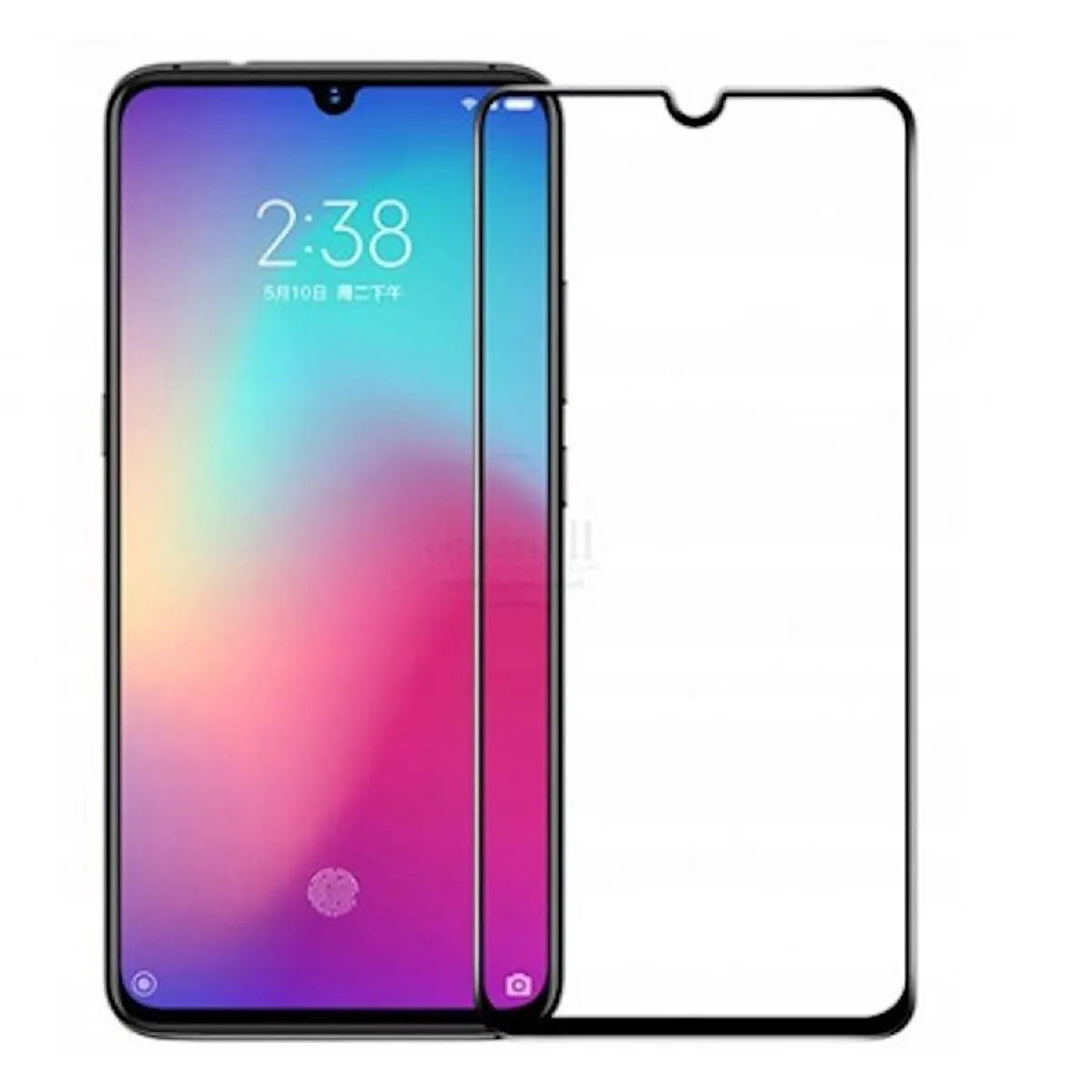 Evelatus Noir Protection D'écran Pour Xiaomi Mi 9