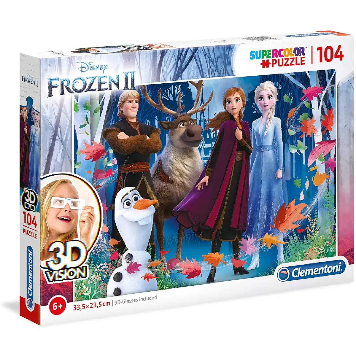 Générique Puzzle 3D Vision La Reine Des Neiges 2