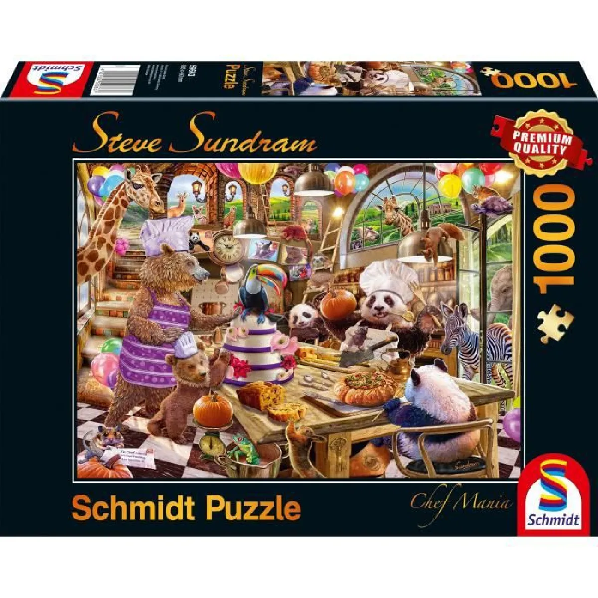 Schmidt Spiele Puzzle Chef Mania