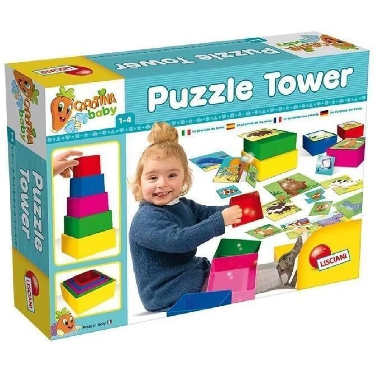 Lisciani giochi activity cubes 2 en 1 LIS8008324067862