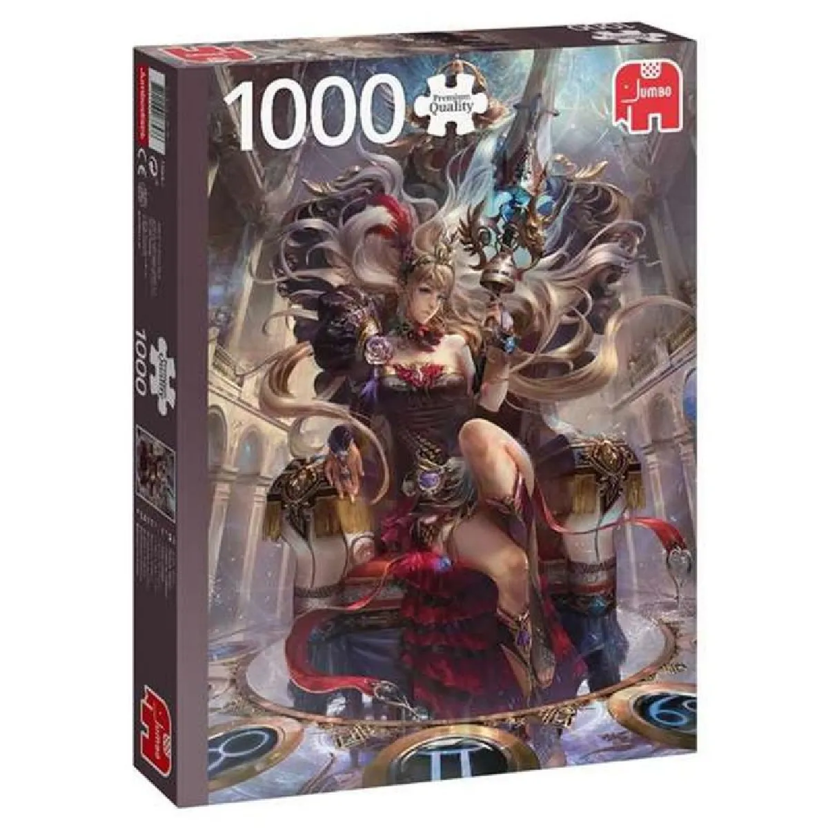 Diset Puzzle Zodiac Queen - 1000 pièces Diset Puzzle Zodiac Queen - 1000 pièces