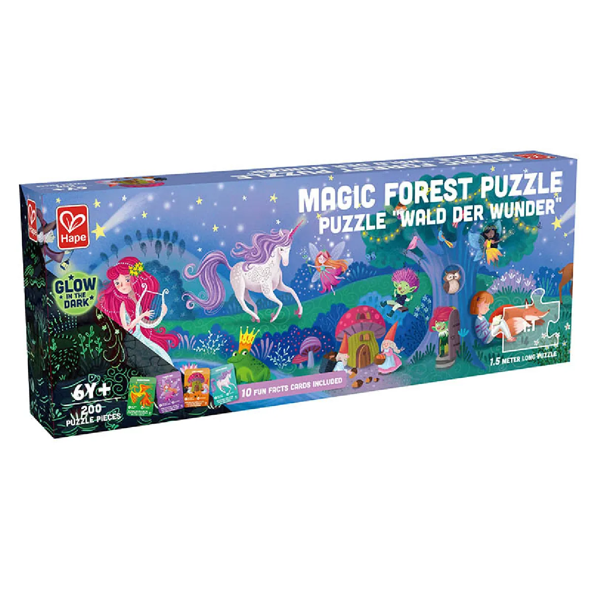 Hape Puzzle phosphorescent créatures magiques Hape Puzzle phosphorescent créatures magiques