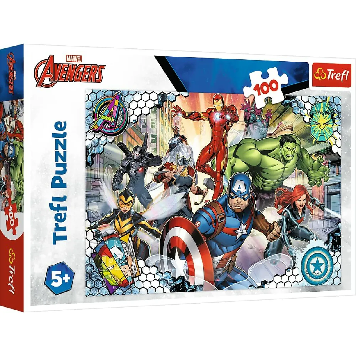 Trefl Puzzle enfant Marvel Avengers 100 pièces