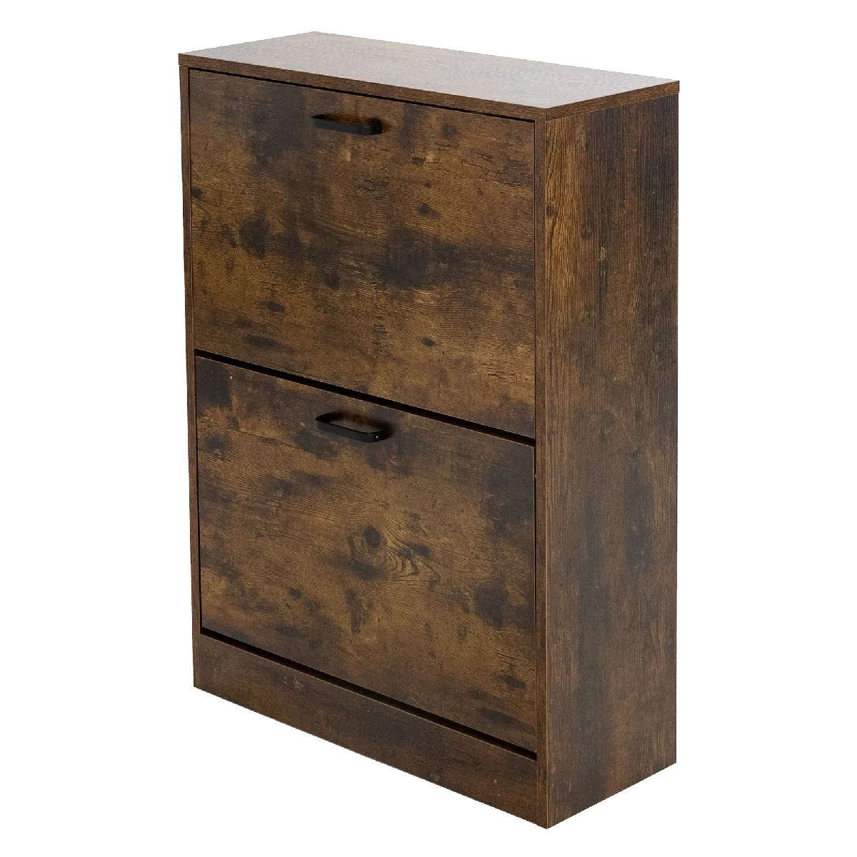 Ml-Design Marron Armoire À Chaussures - Foncé