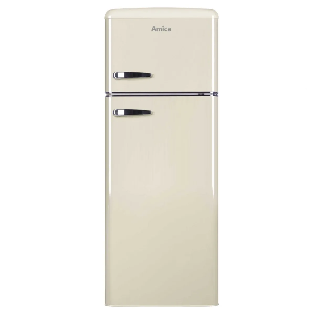 Réfrigérateur combiné Amica AR7252C 246 Litres pose libre couleur crème - Image 2