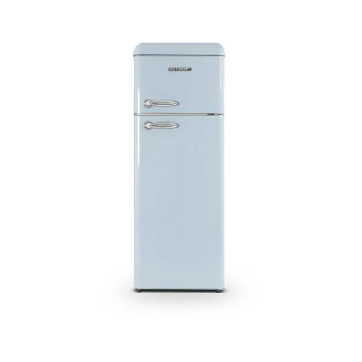 SCHNEIDER SCDD208VBL Réfrigérateur 2 portes Vintage 172+39 Froid statique Dégivrage automatique 3 clayettes - vue 2