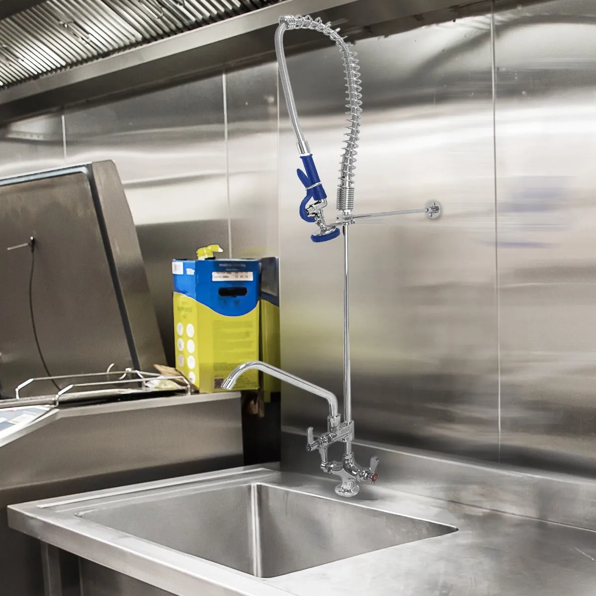 Robinet de pré-rinçage , robinet de mélangeur d'évier de cuisine commerciale - Image 4