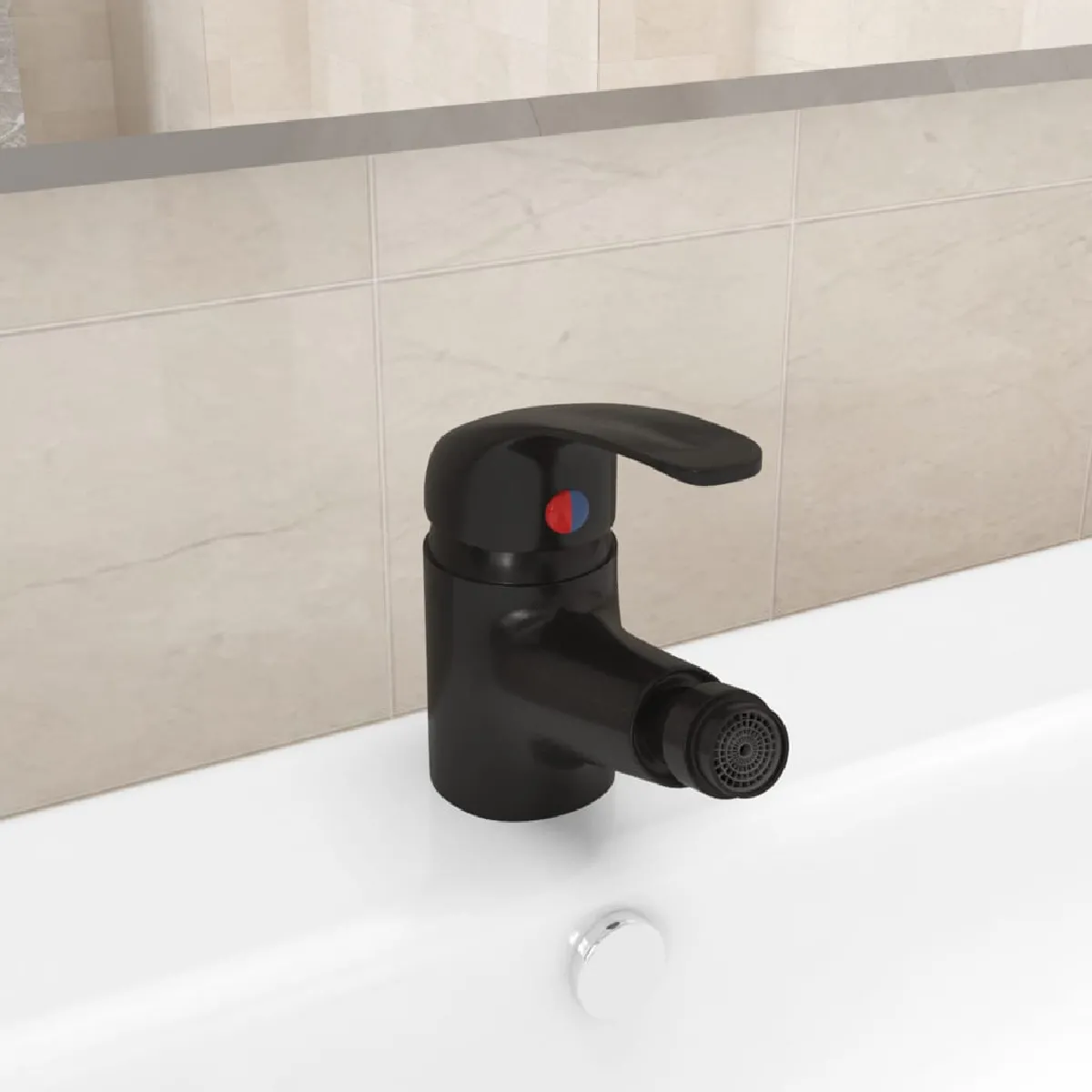 Mitigeur de bidet de salle de bain VIDAXL Style moderne et durable Installation facile - vue 2