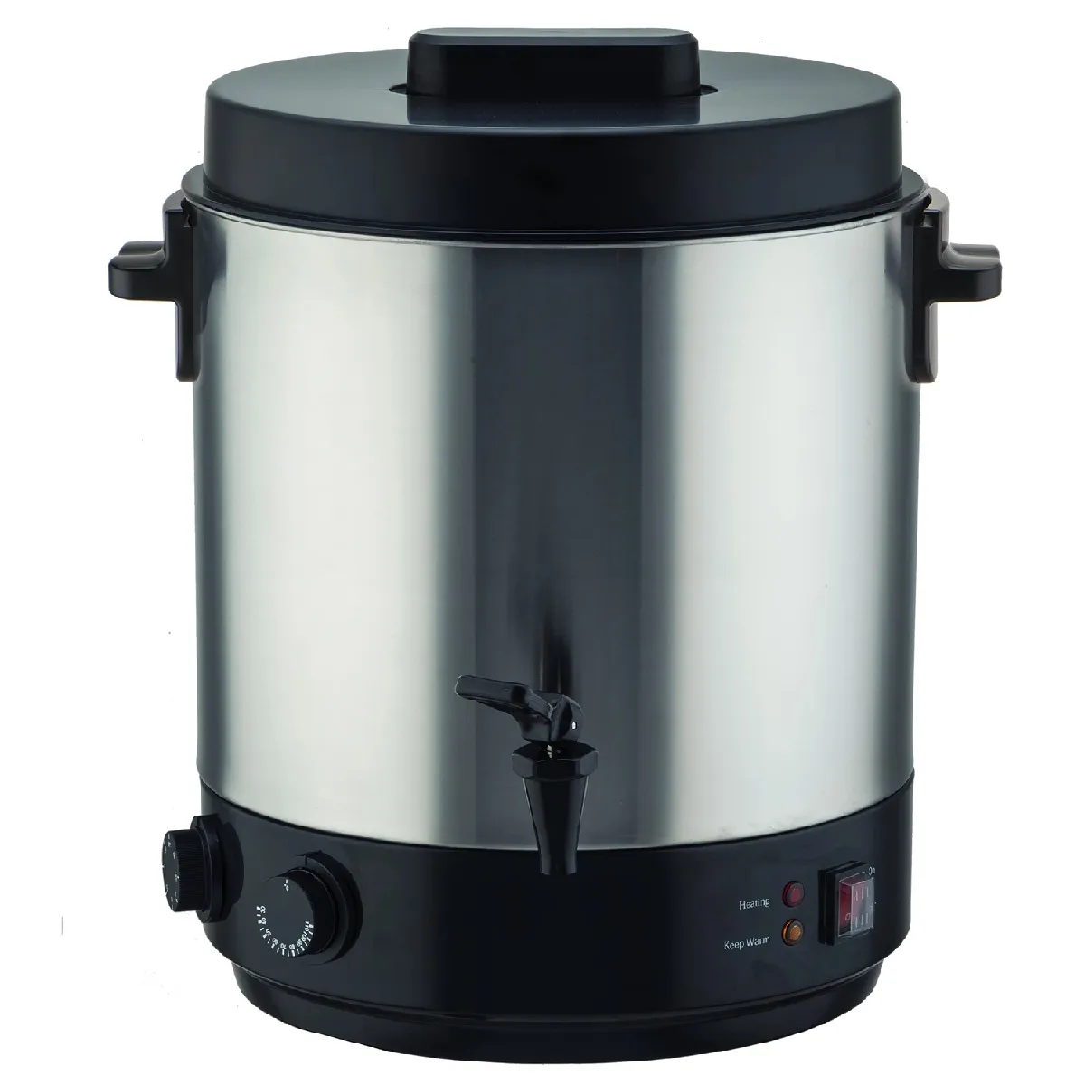 KITCHEN MOVE St&eacute;rilisateur &eacute;lectrique avec robinet et minuteur 31l 2100w inox - BAT-KCP31SSM