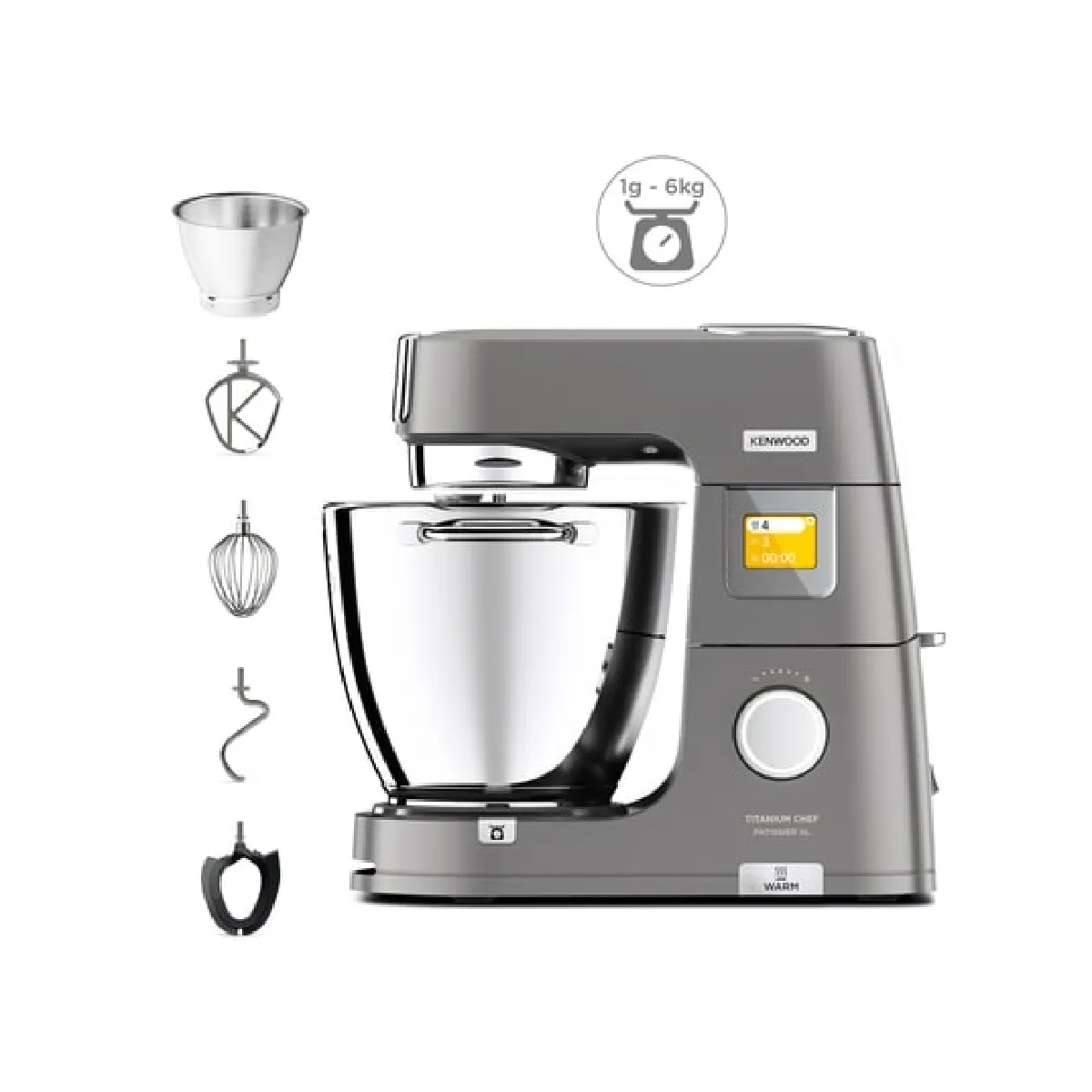 Robot pâtissier KWL90.009SI Chef Patissier - vue 2