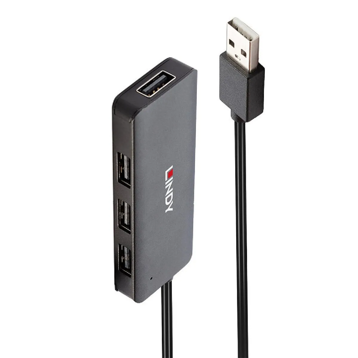 Lindy Noir Hub Usb 2.0 4 Ports - Neuf - Image 4