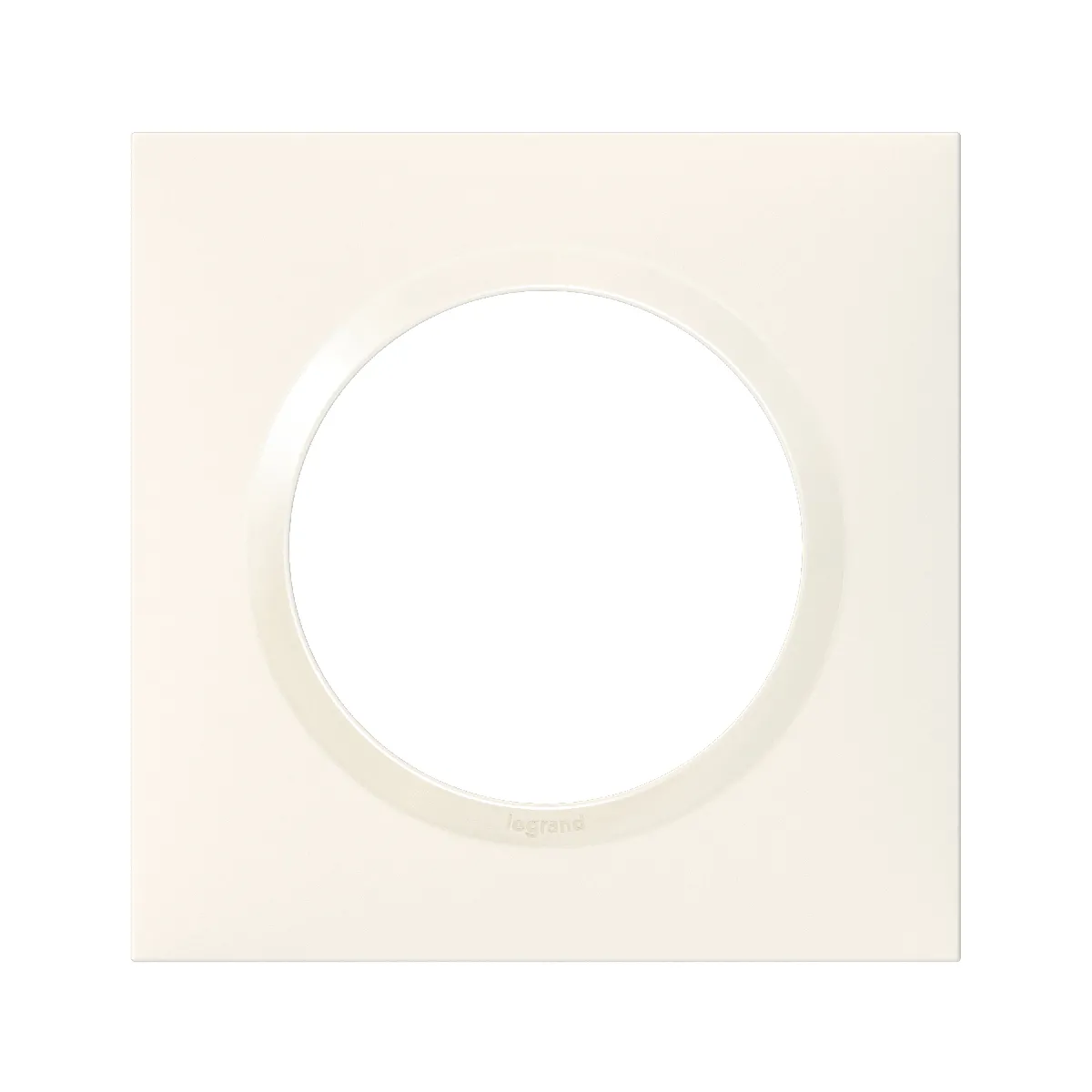 Non Communiqué Blanc (Ral 9003, Brillant) Legrand - Plaque De Finition 1 Poste - Dooxie - Blanc - Image 2