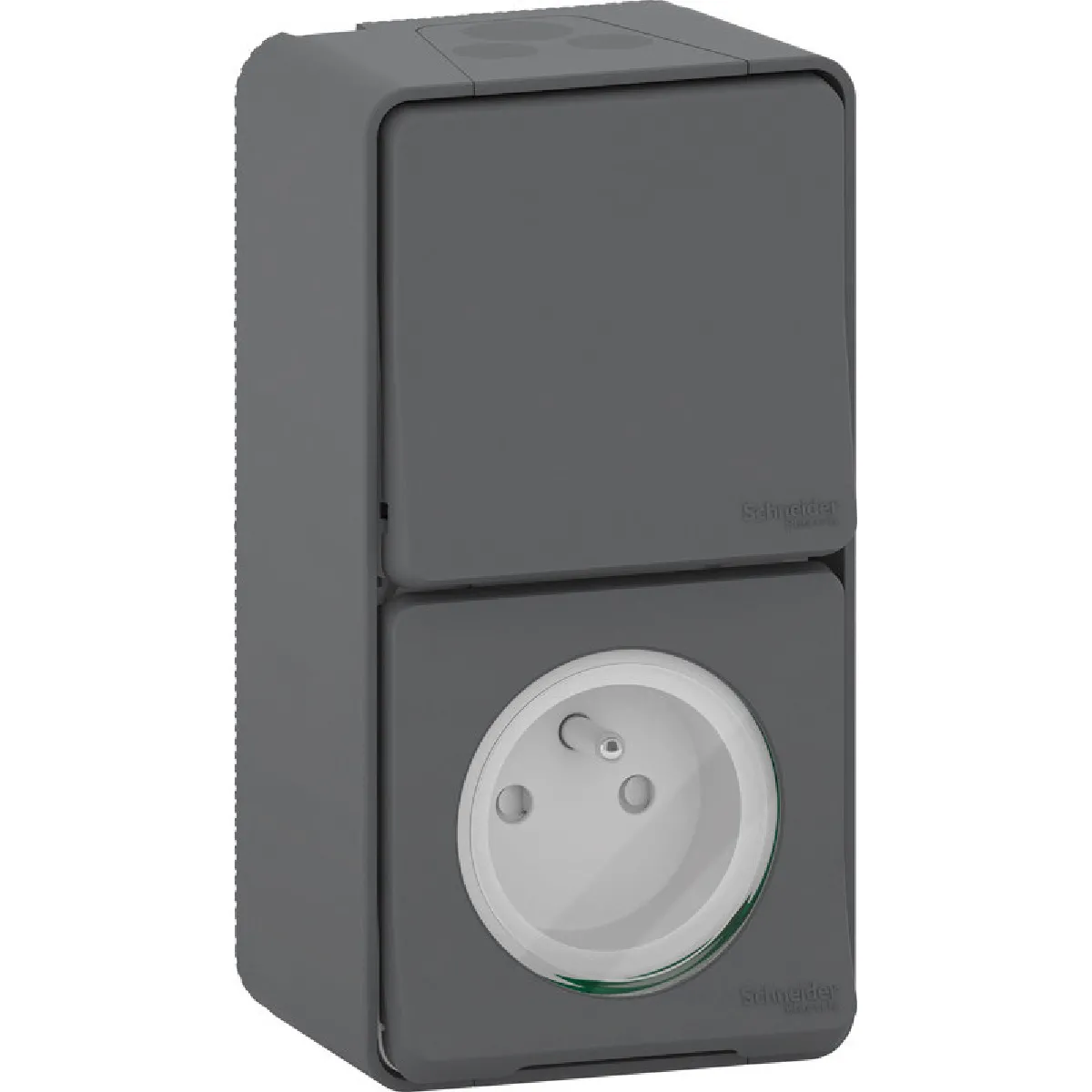 Schneider Electric Mixte Prise de Courant + Interrupteur Mureva