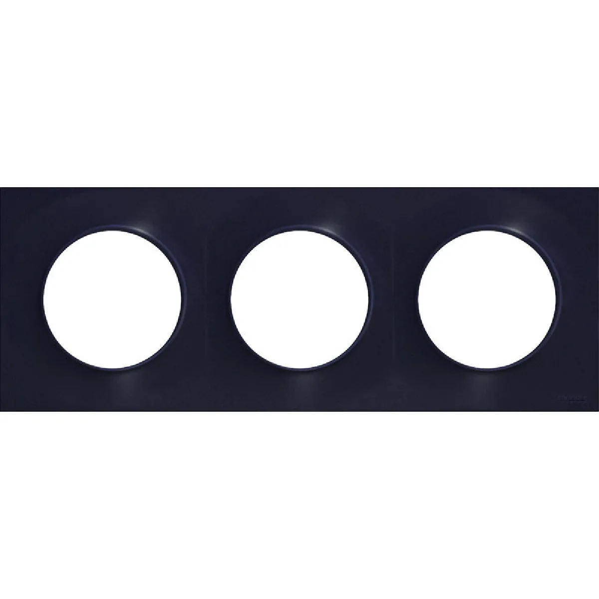 Schneider Electric Plaque de finition Odace 3 postes