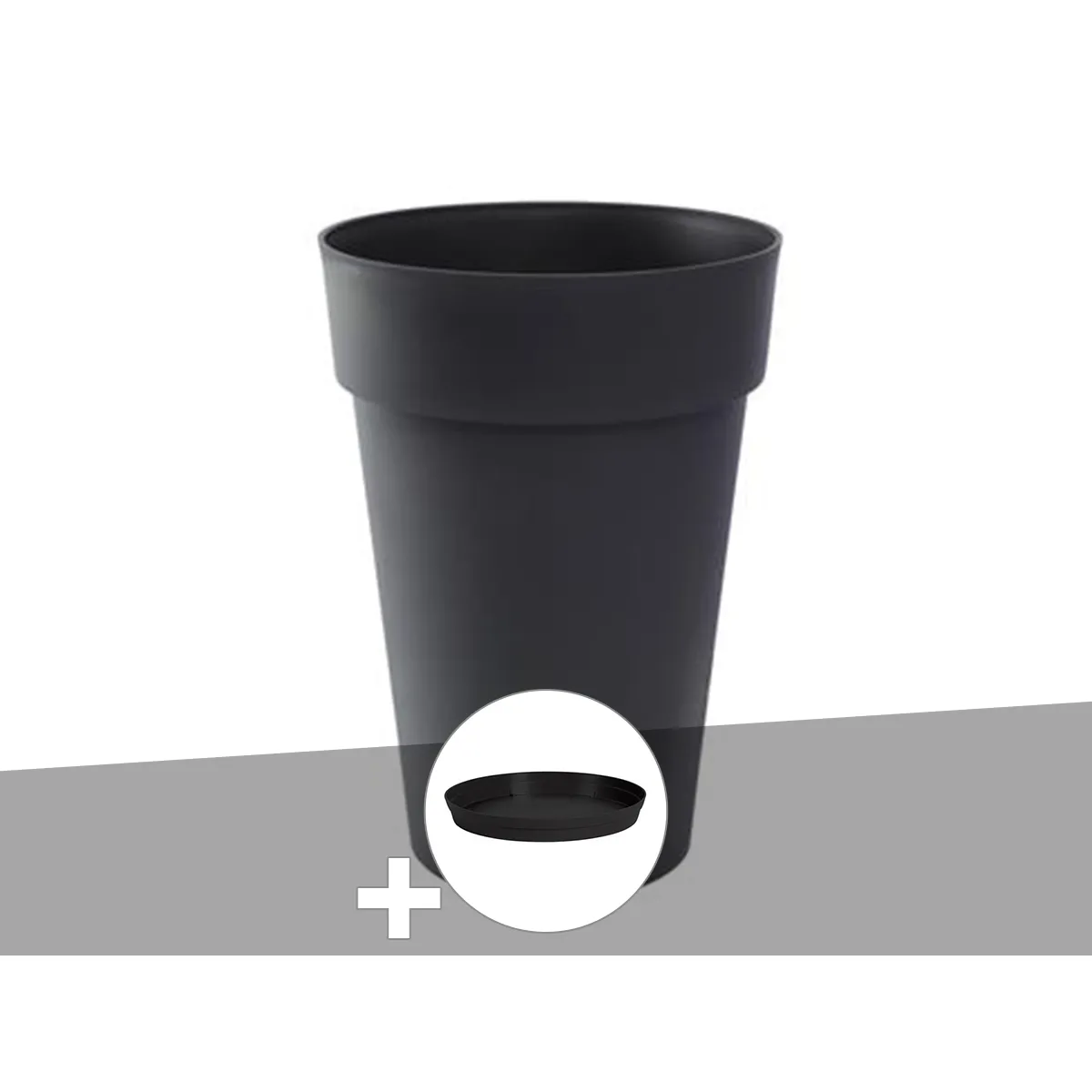 EDA Pot carré Toscane 50 cm 87 laurier - vue 6