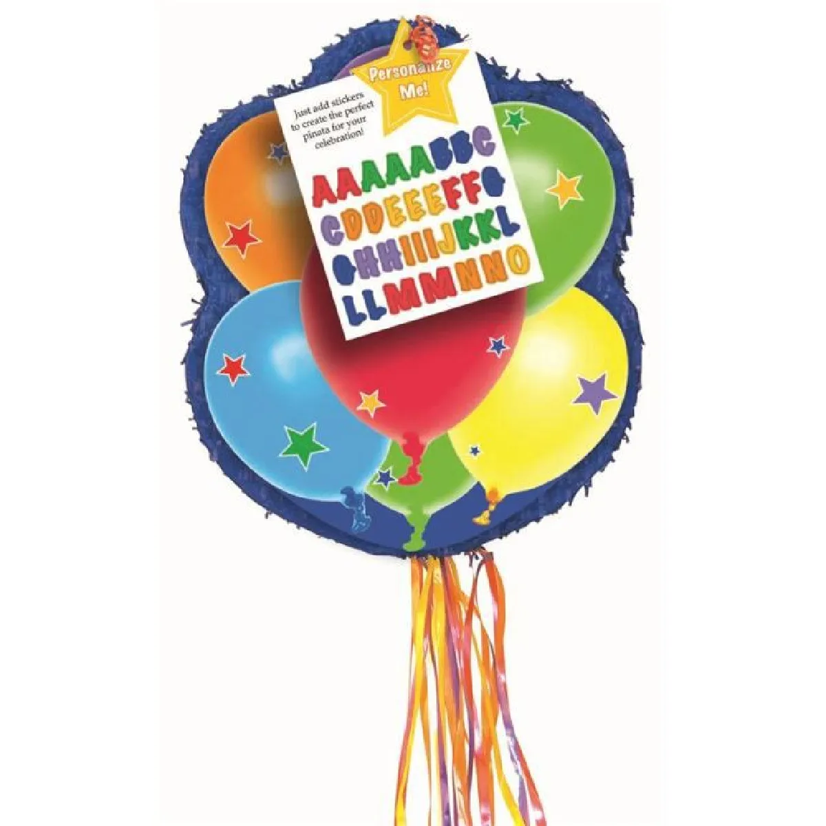 AMSCAN  - P19628 - Jeu De Soci&eacute;t&eacute; - Pinata Ballons &Agrave; Personnaliser