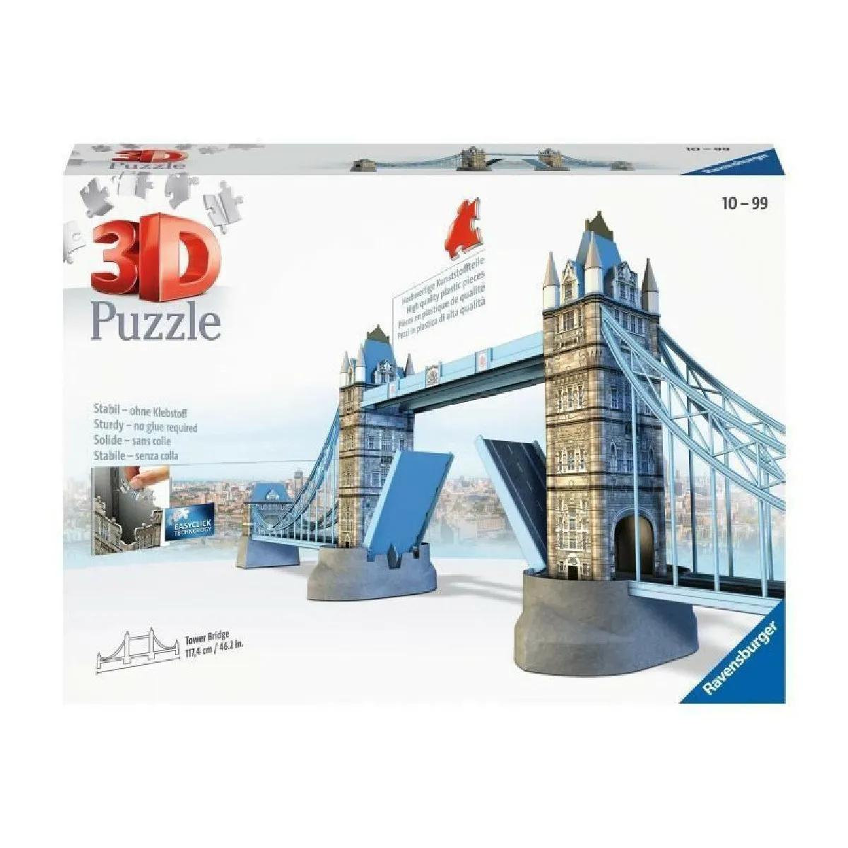 Ravensburger puzzle 3D Tower Bridge Londres 216 pièces