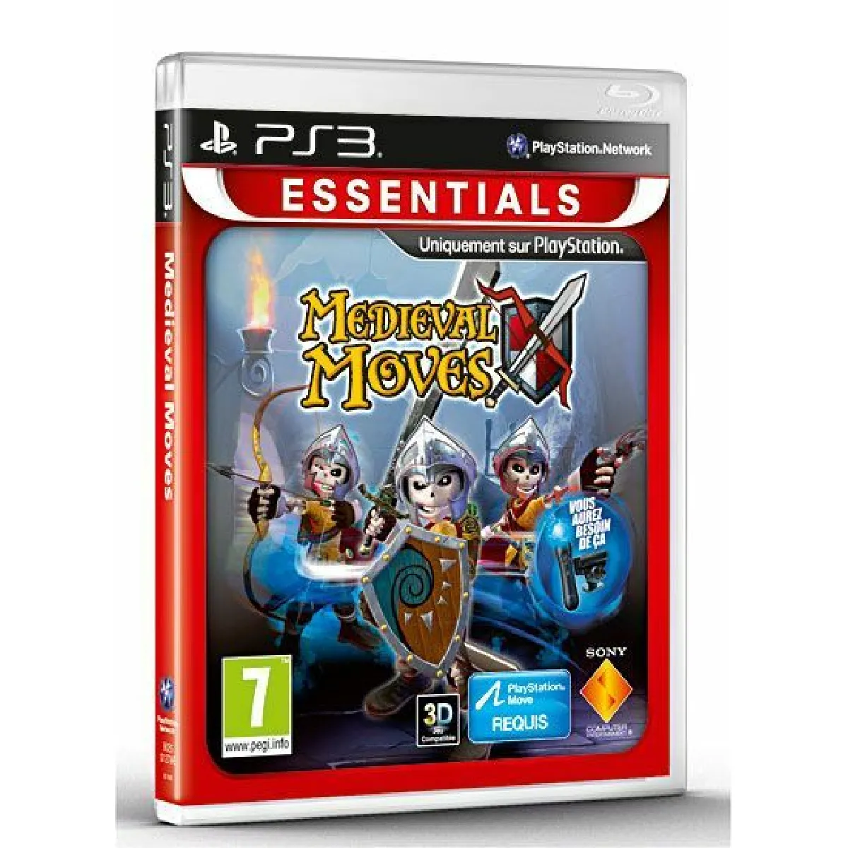 MEDIEVAL MOVES ESSENTIAL / Jeu console PS3 - vue 6