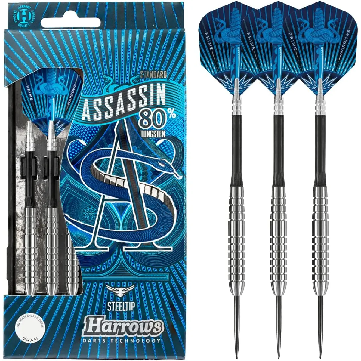 HARROWS  fl&eacute;chettes Assassin 80 acier