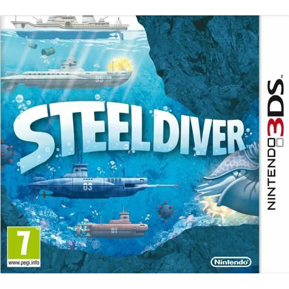Steel Diver 3ds - vue 2