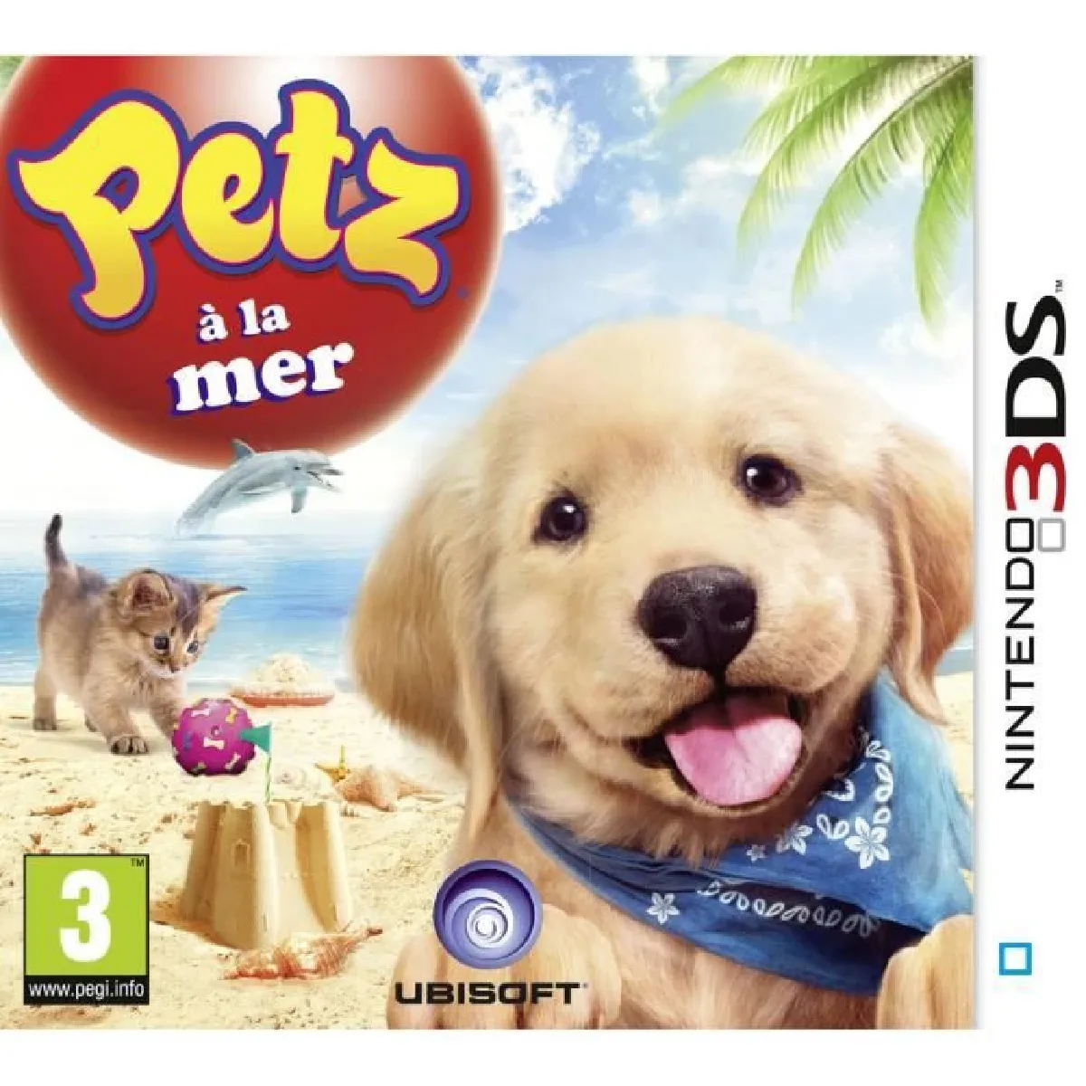 Petz à la Mer Jeu 3DS - vue 3