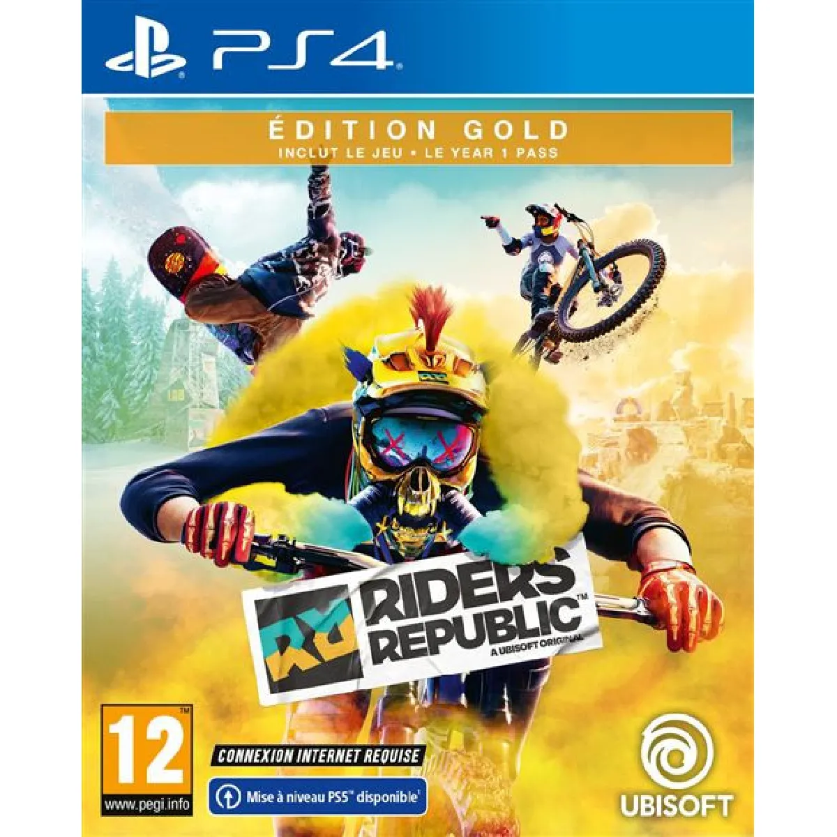 Riders Republic Gold Edition Jeu PS4 - vue 2